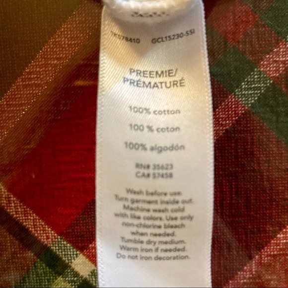 Just One You Boys Onesies Preemie 3 Piece Color Pack - Picture 12 of 13